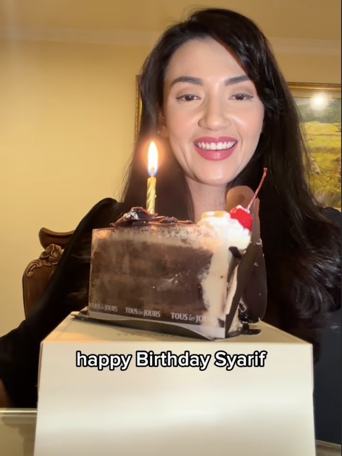 Tsania Marwa akhirnya bisa rayalan ulang tahun putra sulung.