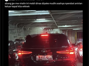 Viral Mobil Dinas Pelat Merah Dipakai Mudik hingga Serobot Antrean di Kapal