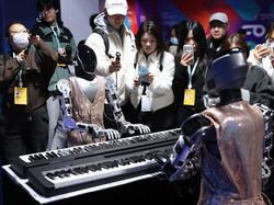 Robot Menari di Forum Teknologi China, Tampilkan Kecanggihan AI