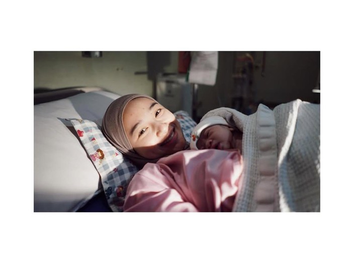 Ansellma Putri Melahirkan Anak Pertama, Nikmati Proses Persalinan