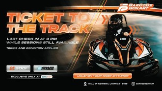 Dari Beginner ke Pro! Rasakan Pengalaman Menantang di Sirkuit Barcode Gokart