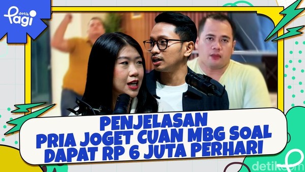 Video: Penjelasan Pria Joget Cuan MBG Soal Dapat Rp 6 Juta Perhari