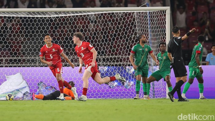 Timnas Indonesia menaklukkan Saint Kitts and Nevis dalam laga uji coba internasional di Stadion Gelora Bung Karno, Jakarta, Jumat (27/3/2026) malam.