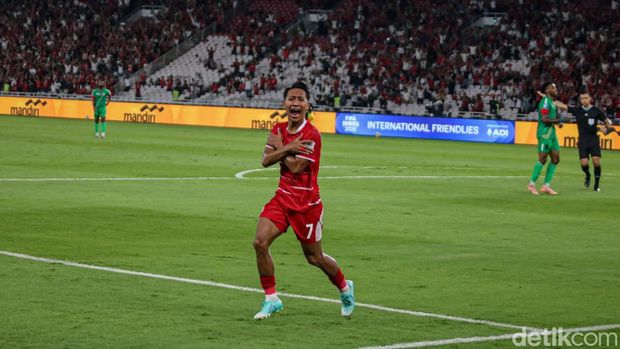 Garuda Menggila, Empat Gol Bungkam Saint Kitts and Nevis Timnas Indonesia menaklukkan Saint Kitts and Nevis dalam laga uji coba internasional di Stadion Gelora Bung Karno, Jakarta, Jumat (27/3/2026) malam.