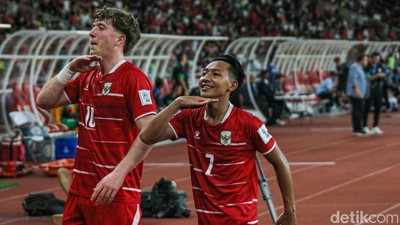 Garuda Menggila, Empat Gol Bungkam Saint Kitts and Nevis