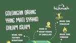 Golongan Orang yang Mati Syahid dalam Islam