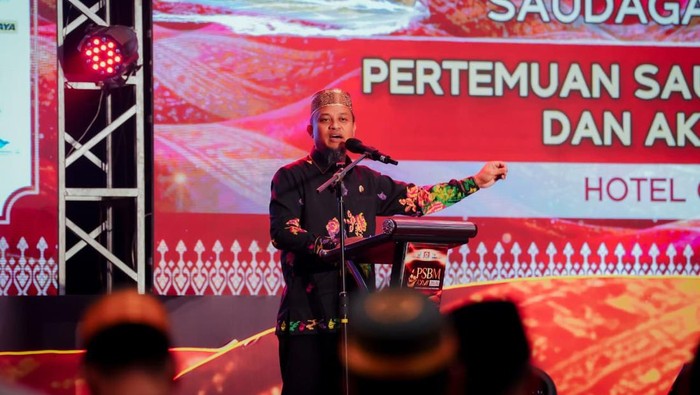 Gubernur Sulsel Andi Sudirman Sulaiman serukan semangat pembangunan di PSBM XXVI 2026.
