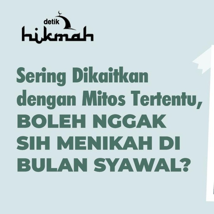 Hukum Menikah di bulan Syawal