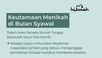 Boleh Nggak Sih Menikah di Bulan Syawal?