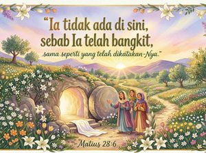 40+ Ayat Alkitab untuk Paskah tentang Sengsara hingga Kebangkitan Yesus