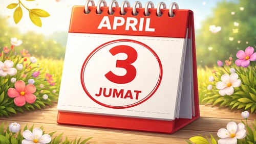 Informasi libur tanggal 3 April