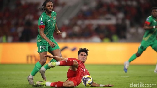 Timnas Indonesia melawan Saint Kitts and Nevis dalam pertandingan FIFA Series 2026 di Stadion Utama Gelora Bung Karno (SUGBK), Senayan, Jakarta, Jumat (27/3/2026).
