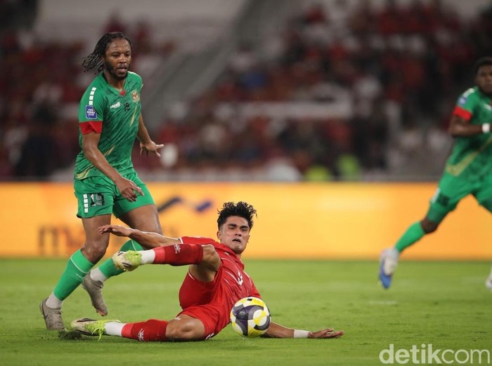 Timnas Indonesia melawan Saint Kitts and Nevis dalam pertandingan FIFA Series 2026 di Stadion Utama Gelora Bung Karno (SUGBK), Senayan, Jakarta, Jumat (27/3/2026).