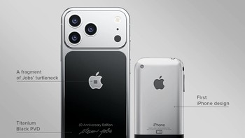Yang membuatnya mencengangkan, perangkat ini menggunakan potongan asli baju milik Steve Jobs. Foto: Caviar Foto: Caviar