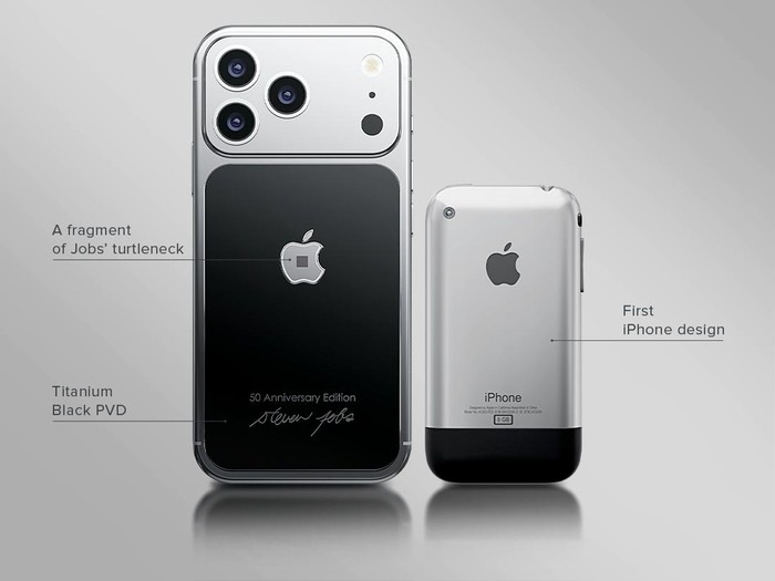 Ini iPhone 17 Pro Rp 182 Juta, Pakai Baju Steve Jobs Cuma 9 di Dunia