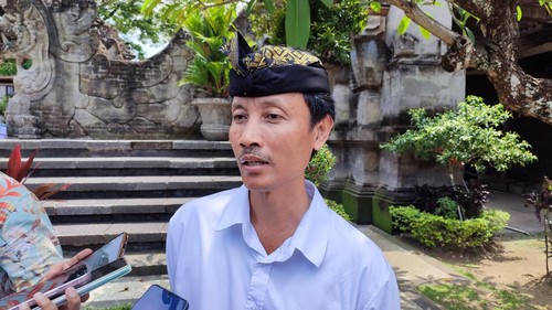 Kepala DKLH Bali, I Made Dwi Arbani, saat ditemui di Art Center, Denpasar, Kamis (26/3/2026).(Ahmad Firizqi Irwan/detikBali)
