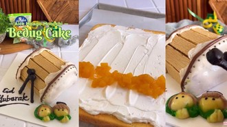 Resep Mango Mooochii Bedug Cake Spesial Lebaran yang Gemas