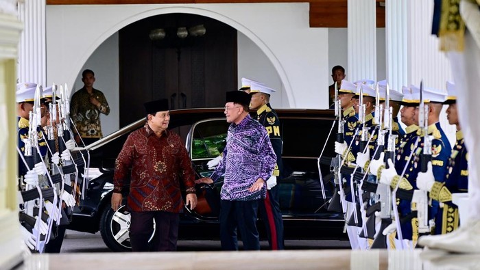 Momen Prabowo bertemu Anwar Ibrahim di Istana Merdeka, Jakarta, 27 Maret 2026 (Rusman - Biro Pers, Media, dan Informasi Sekretariat Presiden)