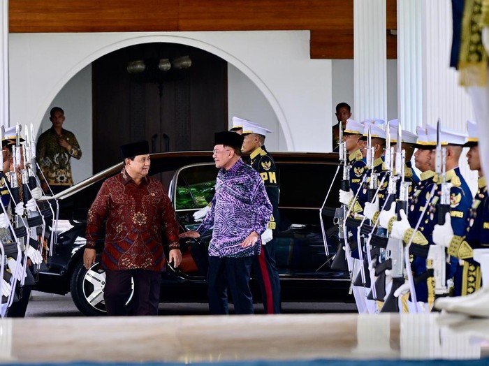 Momen Prabowo bertemu Anwar Ibrahim di Istana Merdeka, Jakarta, 27 Maret 2026 (Rusman - Biro Pers, Media, dan Informasi Sekretariat Presiden)