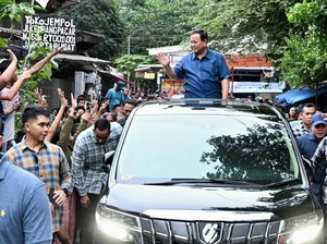 Ini Mobil Biasa yang Dipakai Blusukan Prabowo di Senen