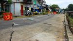 Penurunan Tanah Picu Jalan Amblas di Kayu Mas Utara Pulogadung
