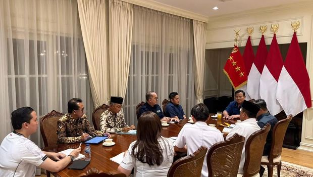 Rapat terbatas dipimpin Presiden Prabowo Subianto (Dok. Instagram Setkab)