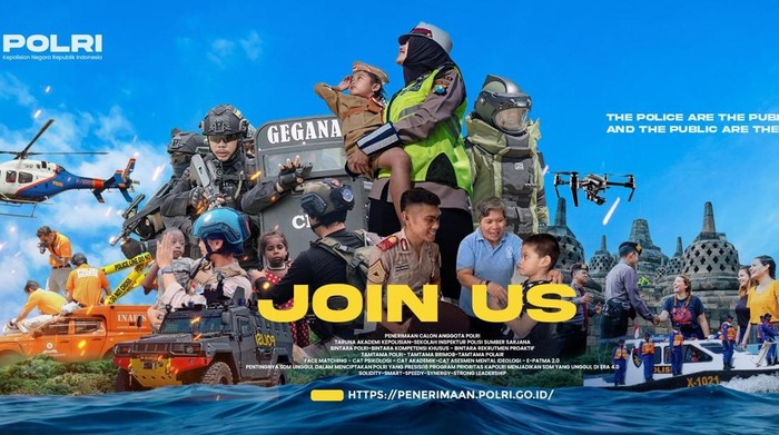 Jadwal lengkap rekrutmen Polri 2026, beserta persyaratan umum dan cara daftarnya.