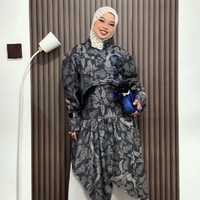 Viral Baju Lebaran dari Taplak Meja, Hasil Akhirnya Tak Disangka