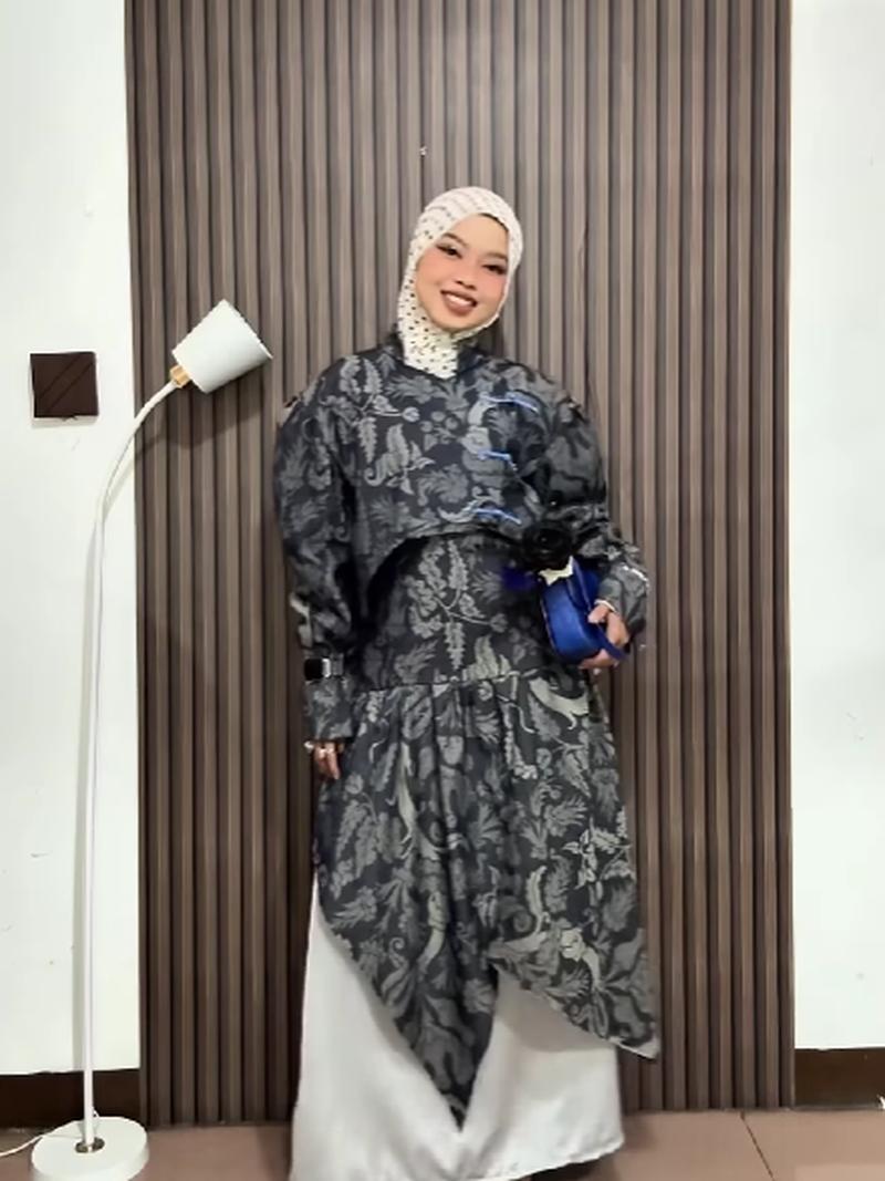 Viral Baju Lebaran dari Taplak Meja, Hasil Akhirnya Tak Disangka