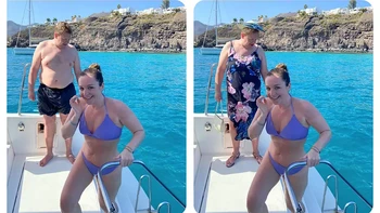 Niatnya minta hapus pria di belakang biar fokus, eh malah “dipindah gaya”! Aksi Dewa Photoshop ini bikin warganet ngakak Foto: Instagram/James Fridman
