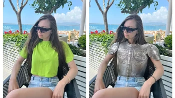 Cuma minta baju dirapihin, tapi Dewa Photoshop punya definisi lain soal “ironing”. Hasilnya auto bikin tepok jidat 😂 Foto: Instagram/James Fridman