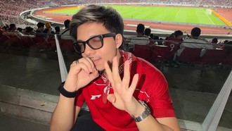 Deretan Selebritas Nonton di GBK Pertandingan Indonesia Vs Saint Kitts & Nevis