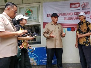 Legislator Gerindra Tinjau KMP Sidoarjo, Ajak Warga Jadi Anggota Koperasi