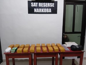 Nelayan Belitung Kembali Temukan 21 Kg Sabu Terdampar di Pulau Ulat Bulu