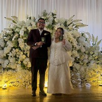 Potret Pernikahan Gita Bhebhita Agak Laen 2, Cantik dengan Gaun Kebaya