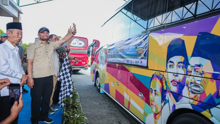 Gubernur Jateng Ahmad Luthfi lepas arus balik mudik 2026