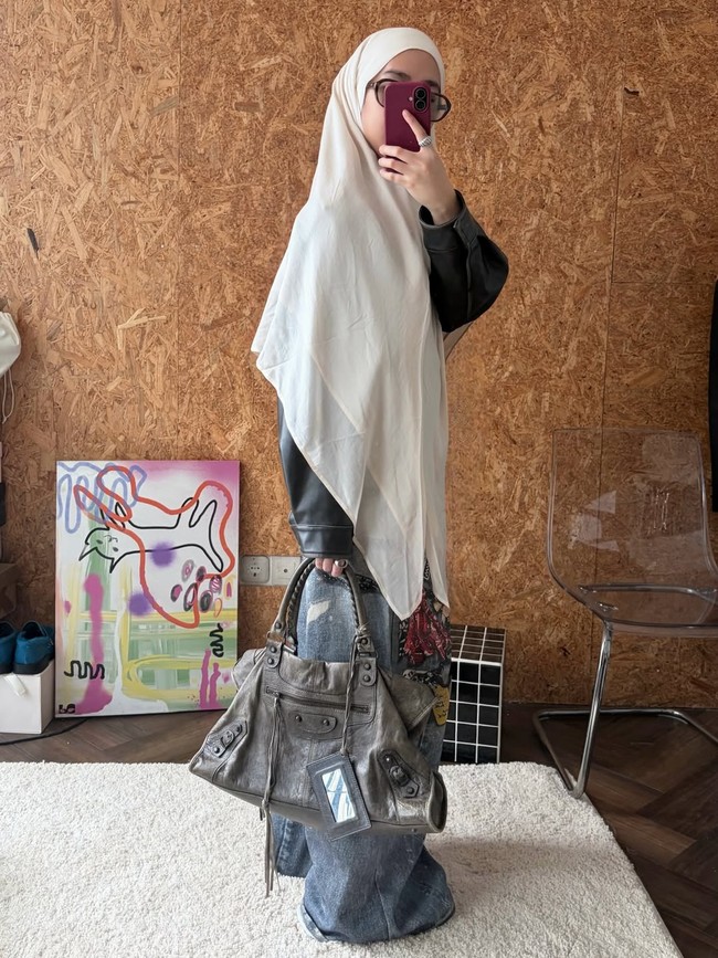 Ide padu padan french khimar.