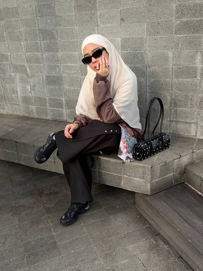 Ide padu padan french khimar.
