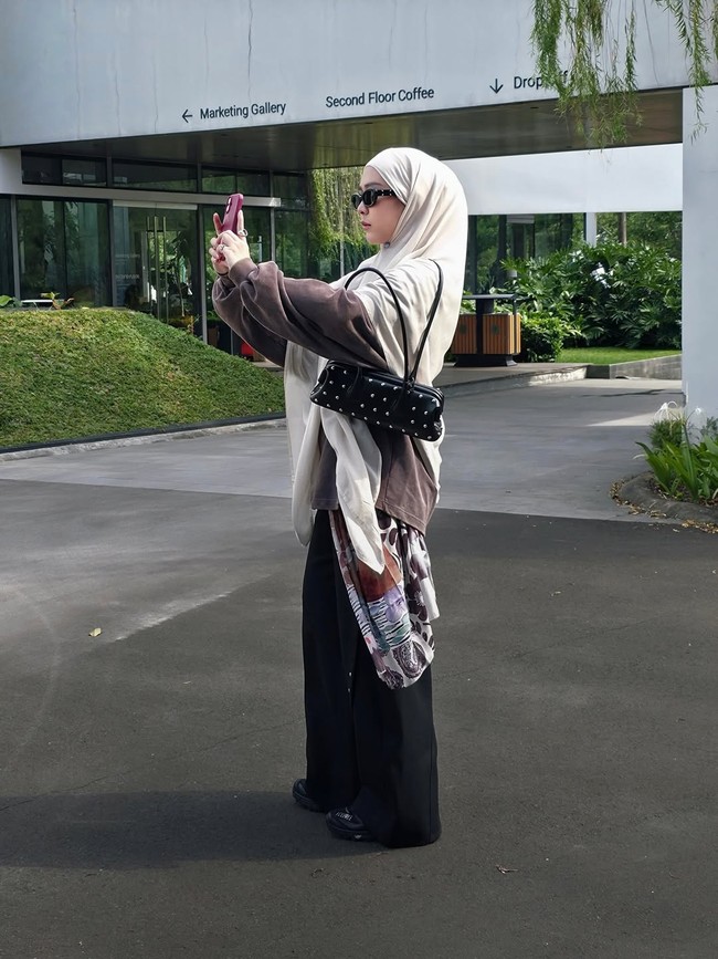 Ide padu padan french khimar.