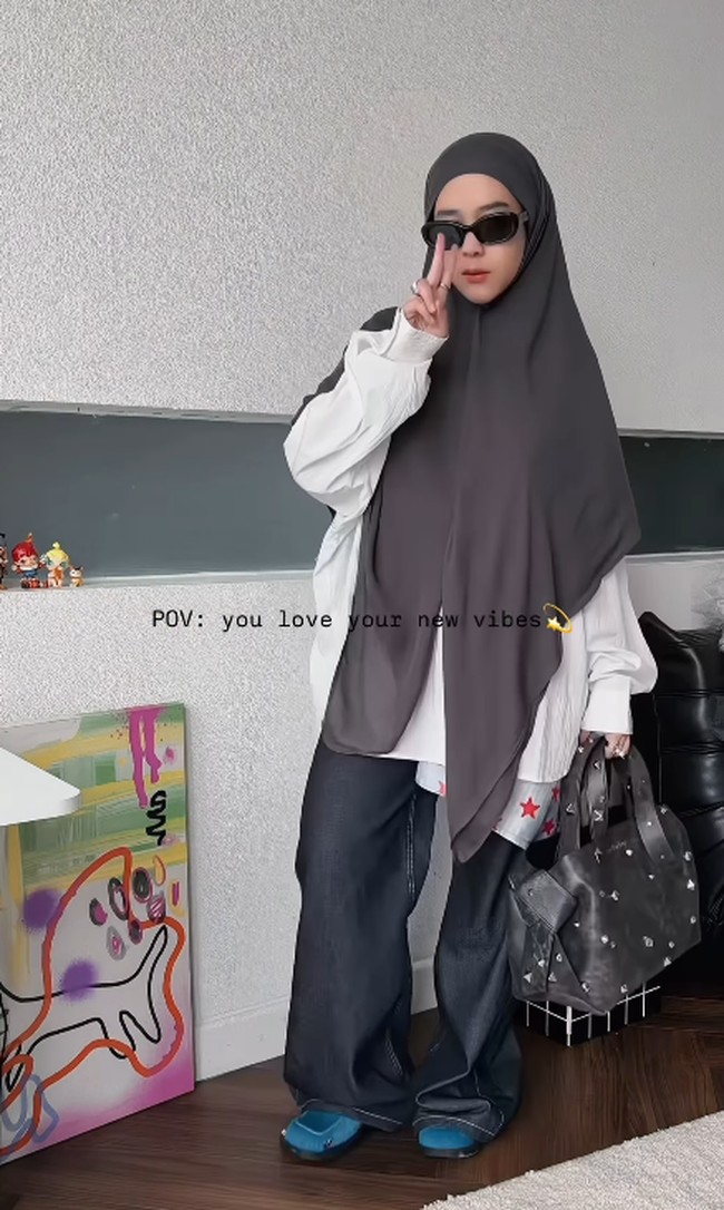 Ide padu padan french khimar.