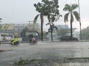 14 Daerah di Sumsel Hujan Hari Ini, Cek Prakiraan Cuaca 24 Oktober 2026