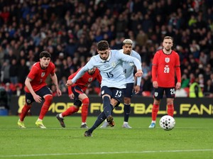 Inggris Vs Uruguay 1-1, Penalti di Injury Time Bikin Tiga Singa Apes