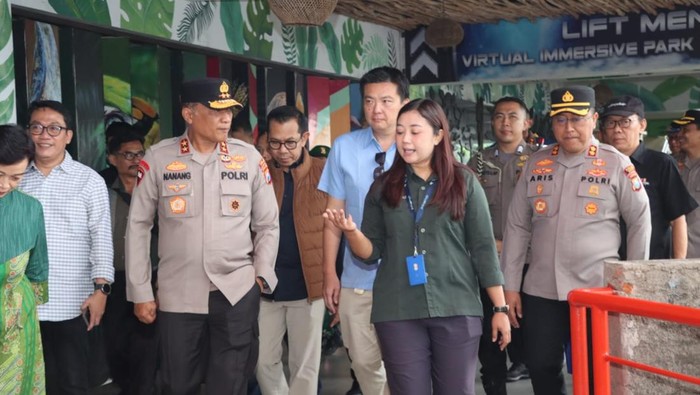 Kapolda Jatim Irjen Nanang Avianto saat kunjungan ke Kota Batu