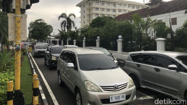 Kepadatan Malioboro, Sabtu (28/3) sore