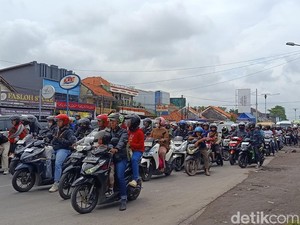 Puncak Arus Balik, Volume Kendaraan di Jalur Pantura Melonjak
