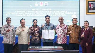 Pemprov Jateng Gandeng Semarang-Kendal Kolaborasi Olah Sampah Jadi Listrik