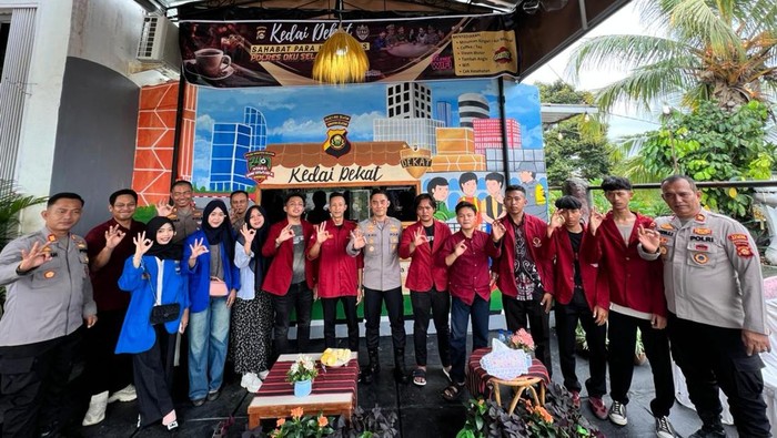 Polres OKU Selatan luncurkan kedai DEKAT, Sabtu (28/3/2026).
