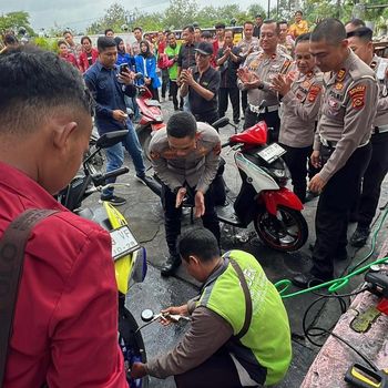 Polres OKU Selatan luncurkan kedai DEKAT, Sabtu (28/3/2026).