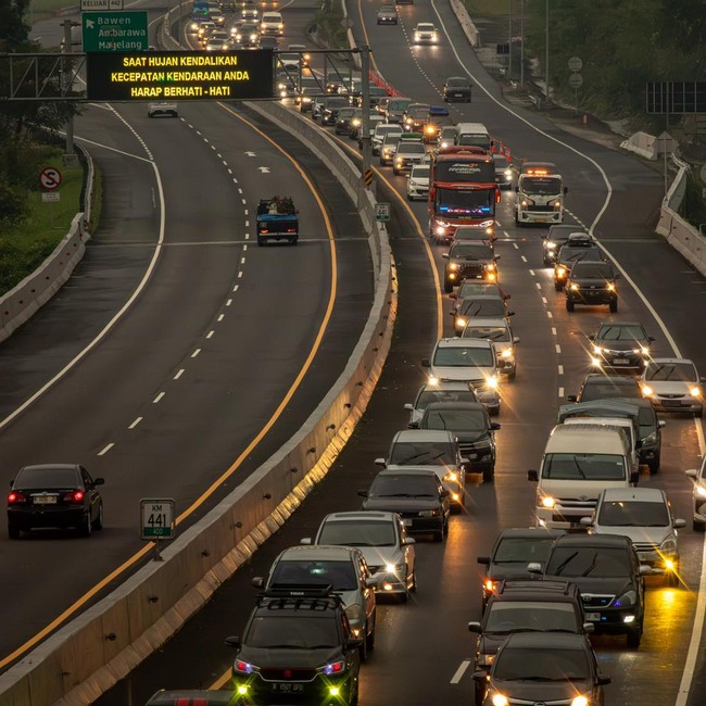 Puncak Arus Balik, Tol Semarang-Solo Terapkan One Way Lokal
