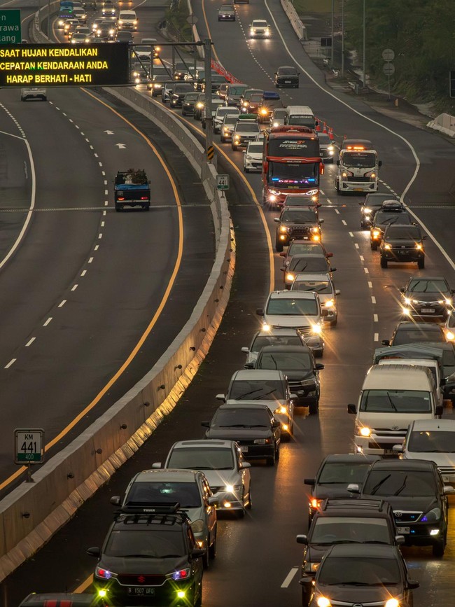 Puncak Arus Balik, Tol Semarang-Solo Terapkan One Way Lokal